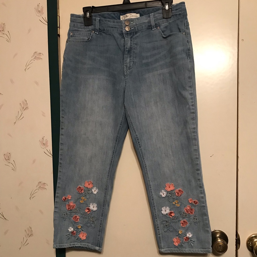 Light Colored Denim Jeans